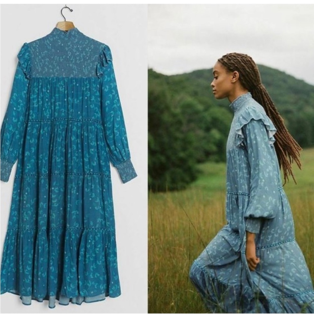 Anthropologie maxi dress